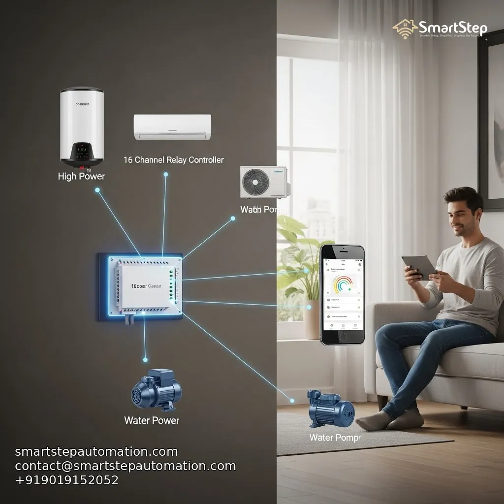 The 16 Channel 16A 50A Smart Relay Controller: Revolutionizing Bangalore Homes