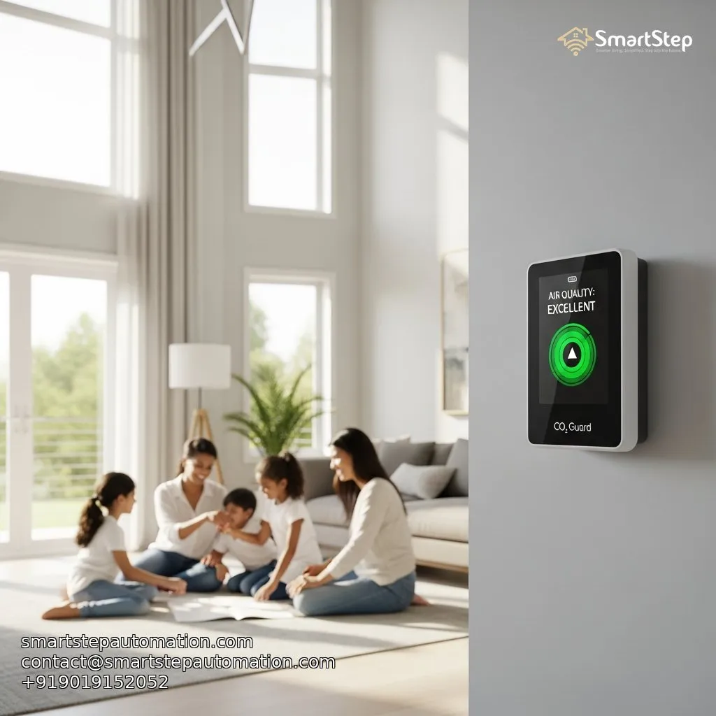 Whitefield Villas Embrace CO2 Guard Detector for Enhanced Air Quality