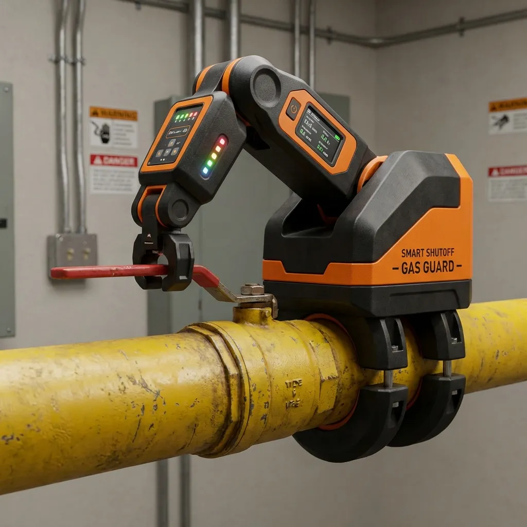 Smart Gas Valve Robot