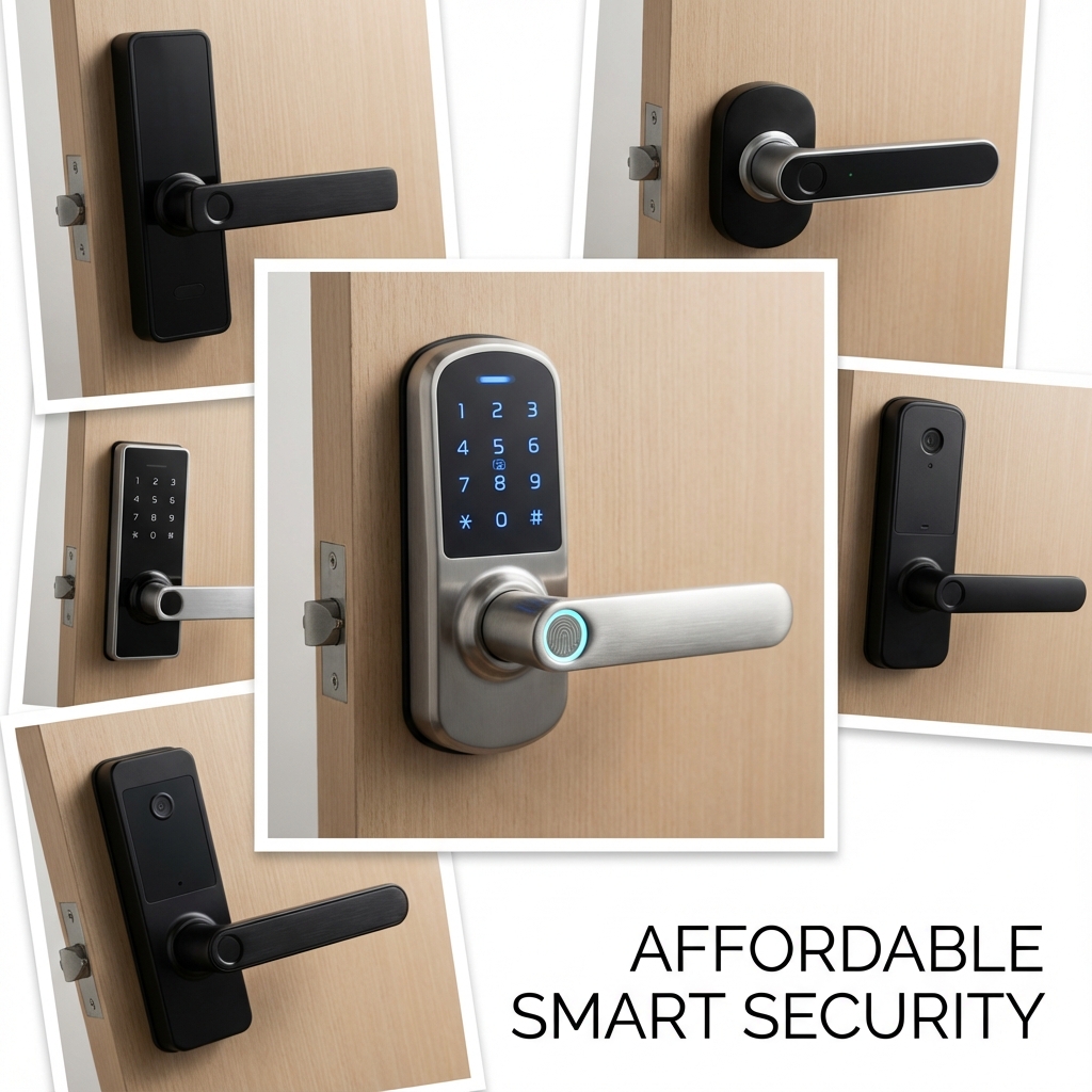Affordable Smart Door Lock Handle