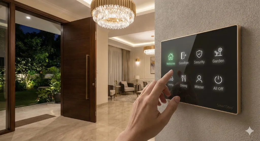 Smart Touch Panel Wall Control